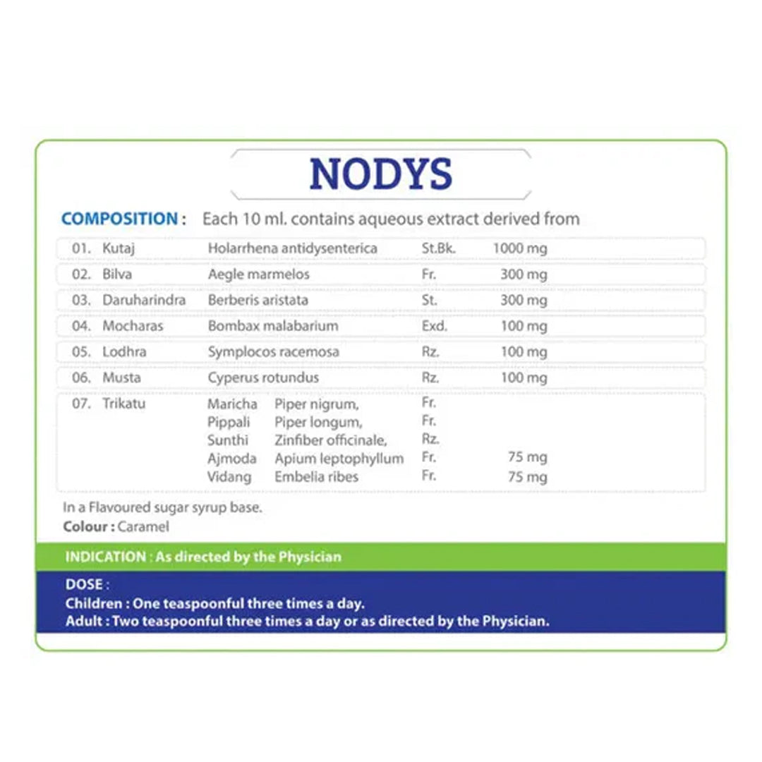 Nodys Syrup (100ml) – Ayurchem