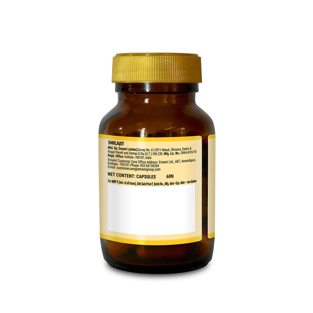 Shuddha Shilajit Capsules (30Caps) – Zandu