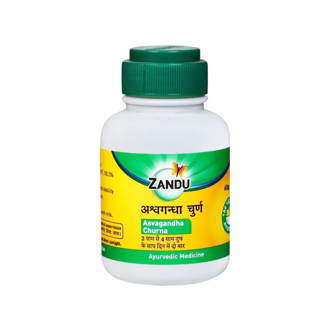 Ashwagandha Churna (60Gm) – Zandu