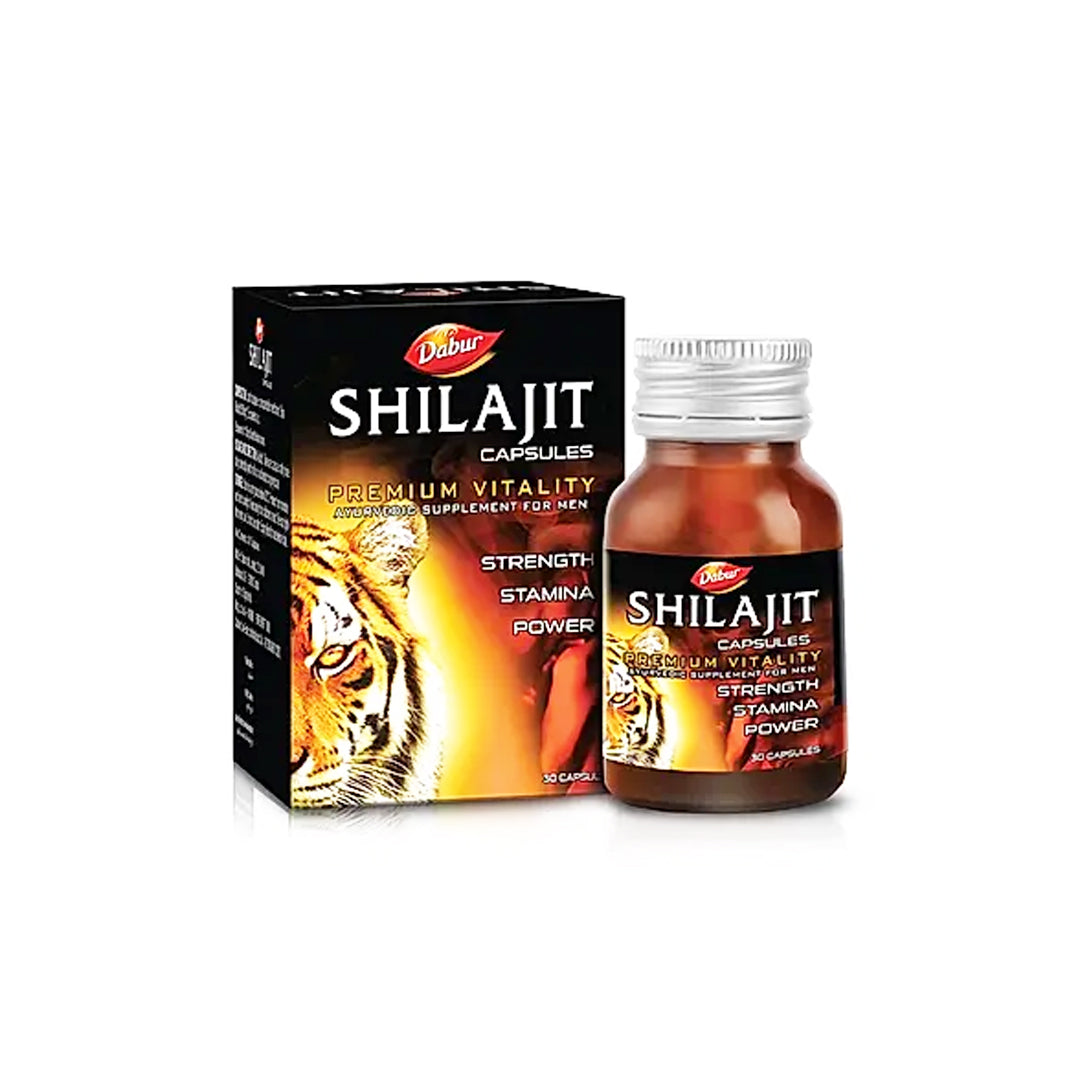Shilajit Capsules (100Caps) – Dabur