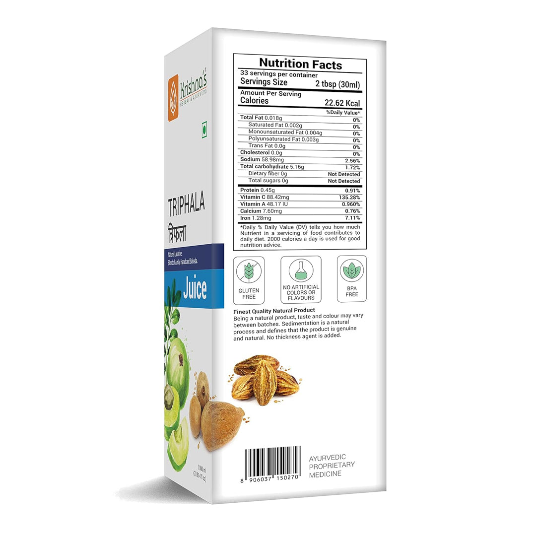 Triphala Juice (500ml) – Krishna Pharma