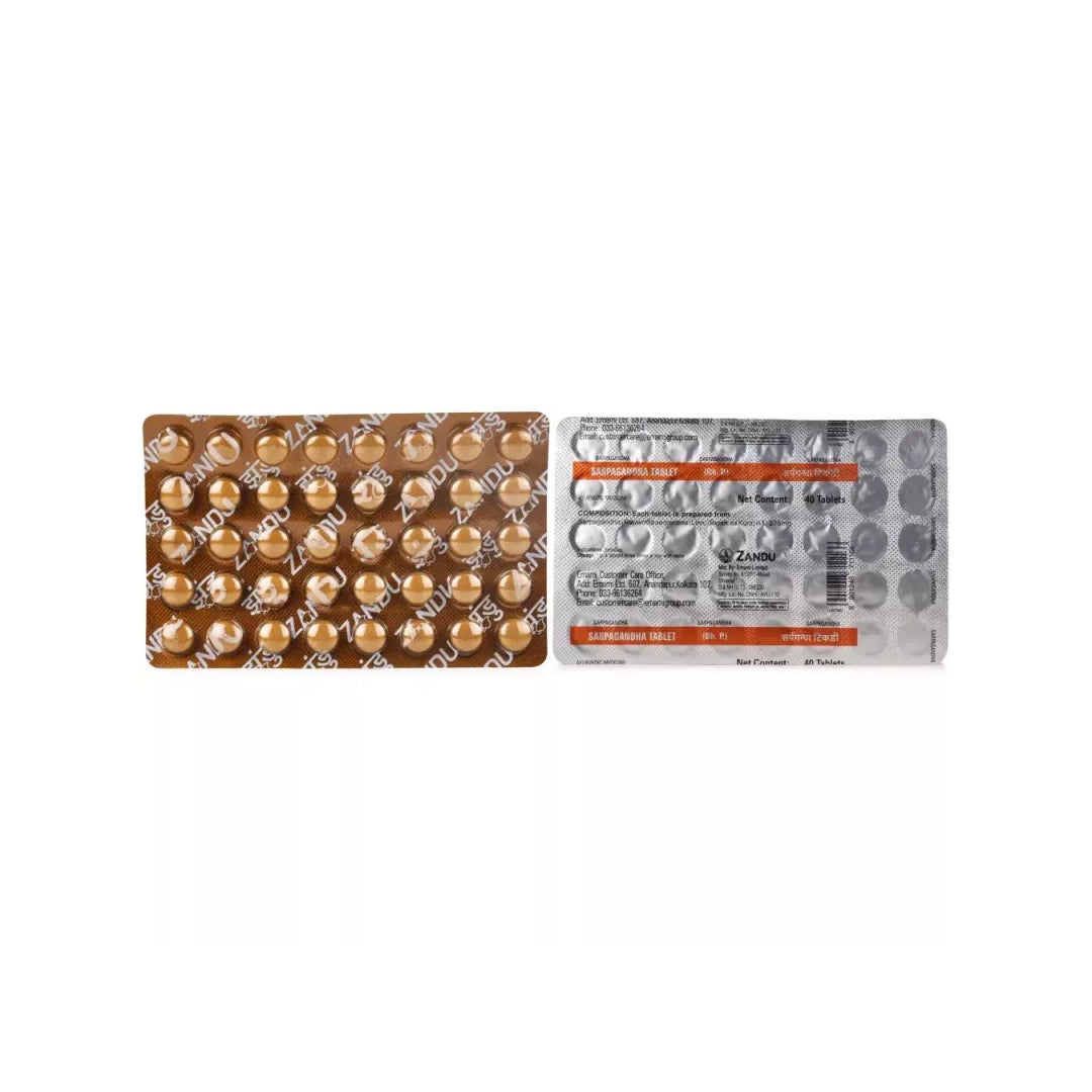Sarpagandha Tablet (40Tabs) – Zandu