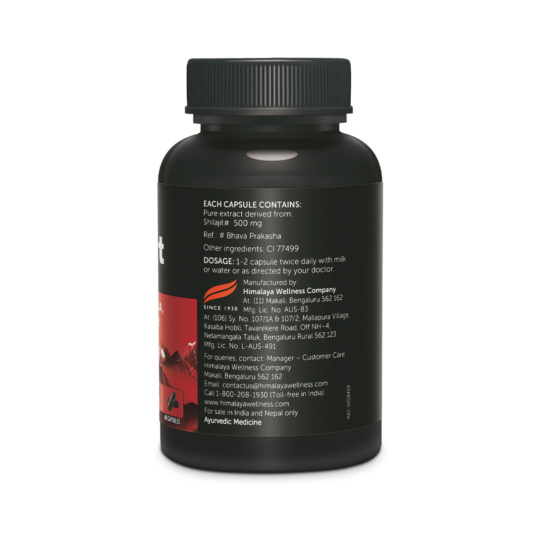Shilajit Capsules (60's) - Himalaya