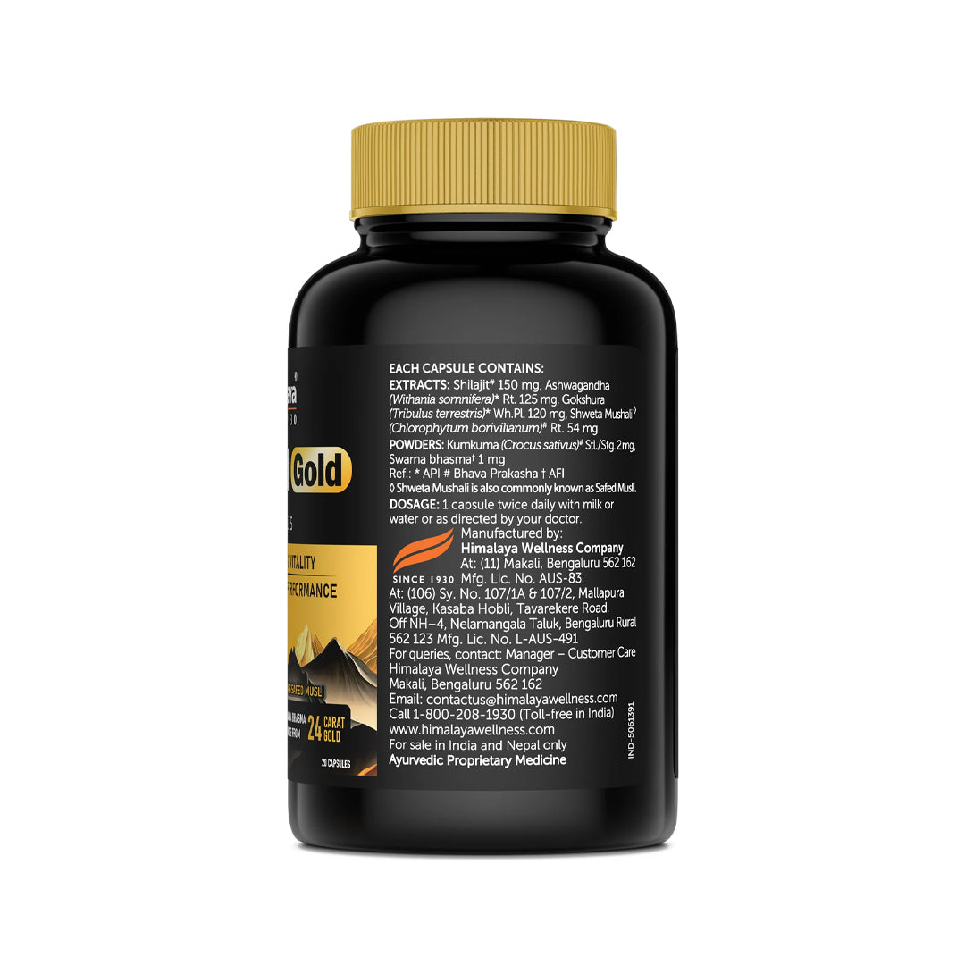 Shilajit Gold Capsules - Himalaya