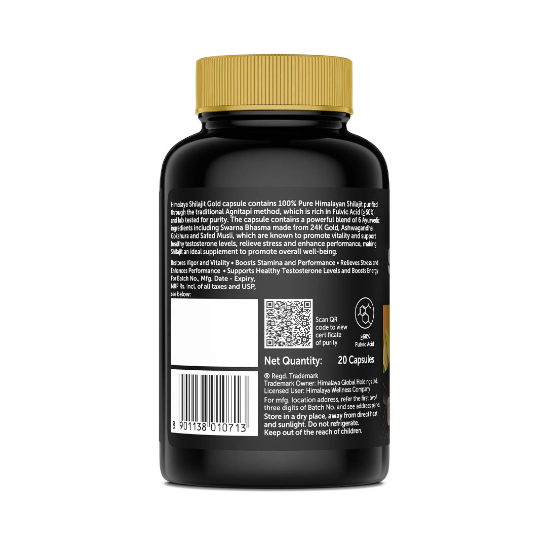 Shilajit Gold Capsules - Himalaya