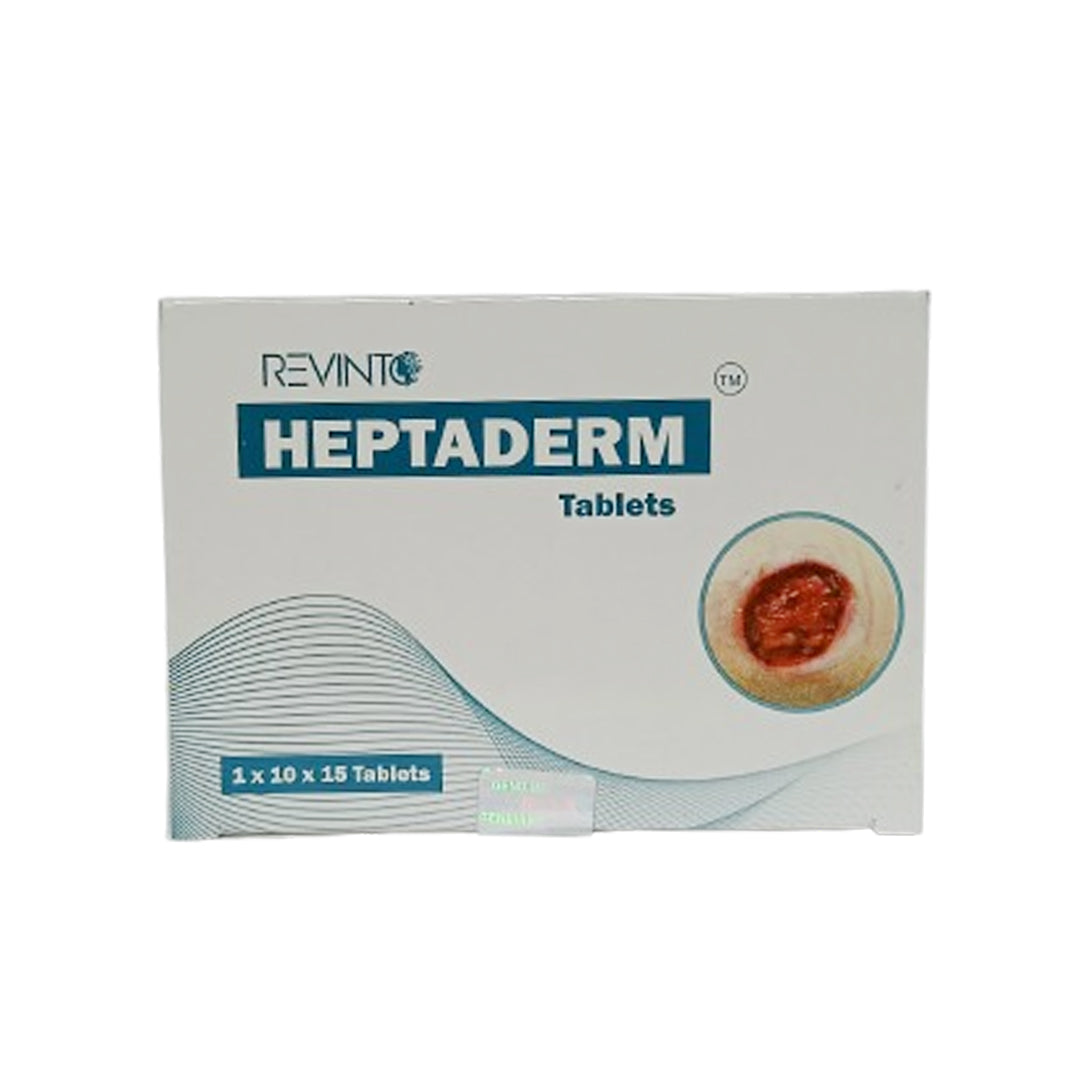 Heptaderm Tablets ( 15Tabs ) - Revinto