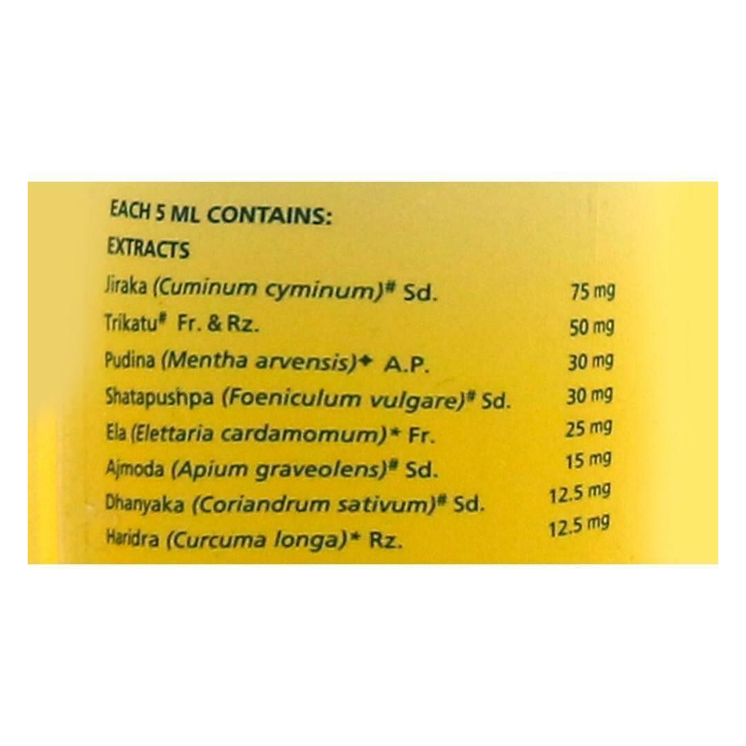 Gasex Syrup – Ginger Lemon (200ml) – Himalaya