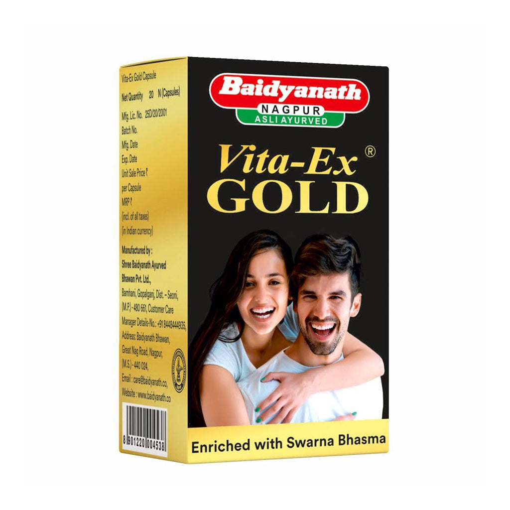 Vita Ex Gold Plus Capsules – Baidyanath