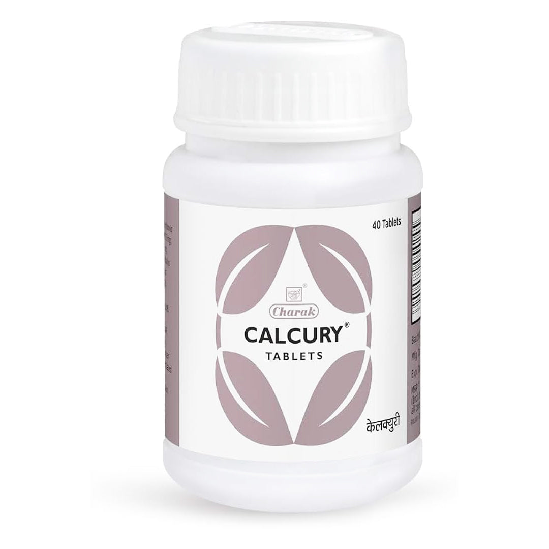 Calcury Tablets (40Tabs) – Charak Pharma