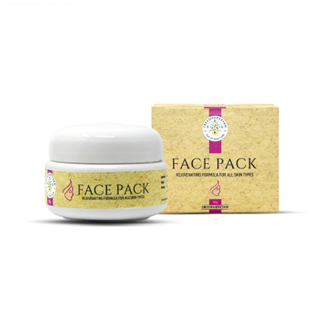 Face Pack (50Gm) – Sreedhareeyam