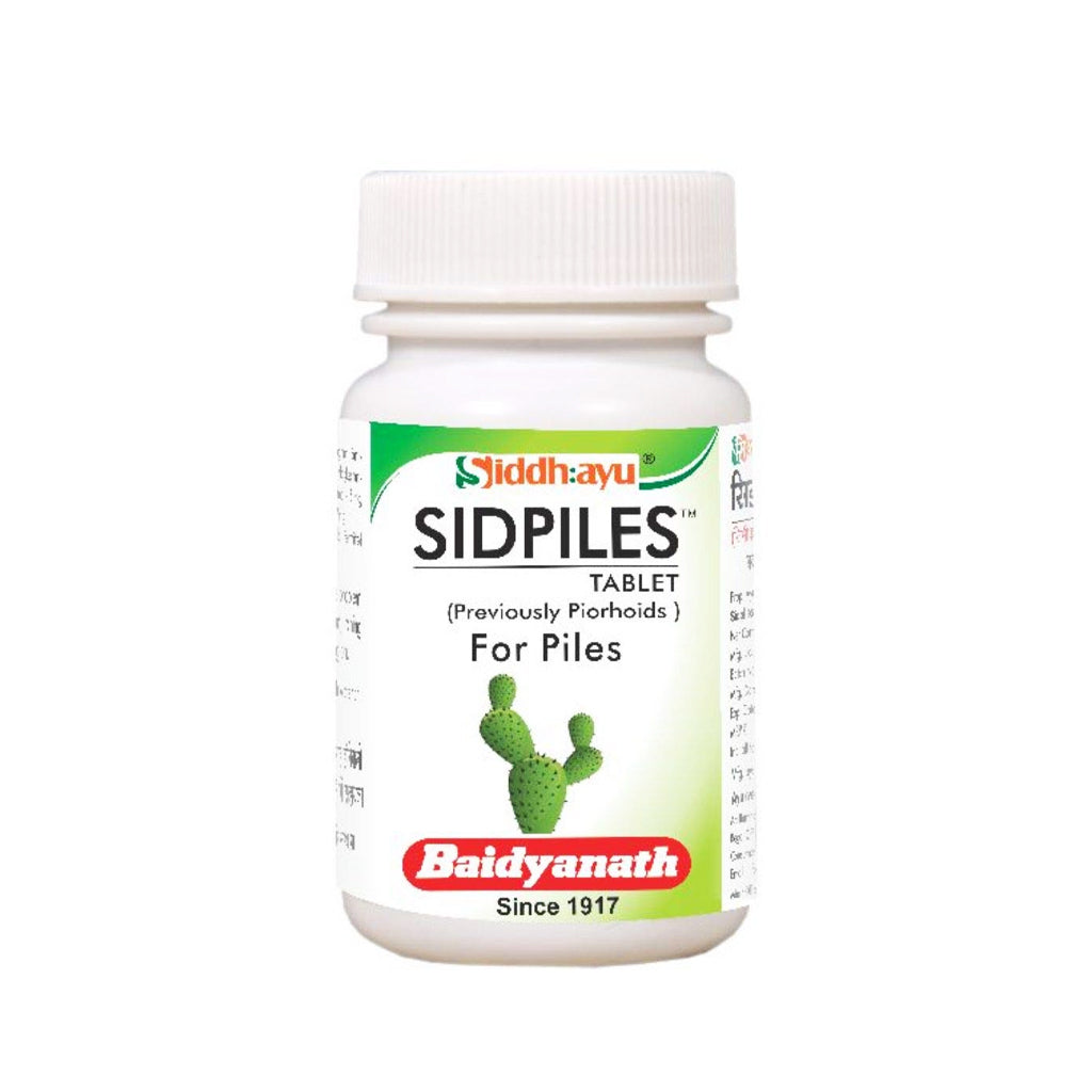 Sidpiles Tablets (50's) β Baidyanath