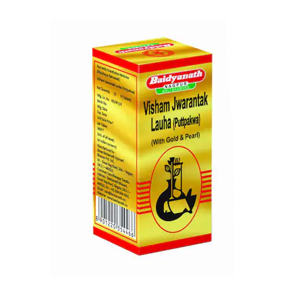 Visham Jwarantak Lauha Gold (10Tabs) – Baidyanath