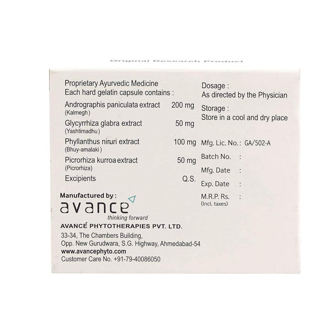 Livance Capsule (10Caps) – Avance Phytotherapies