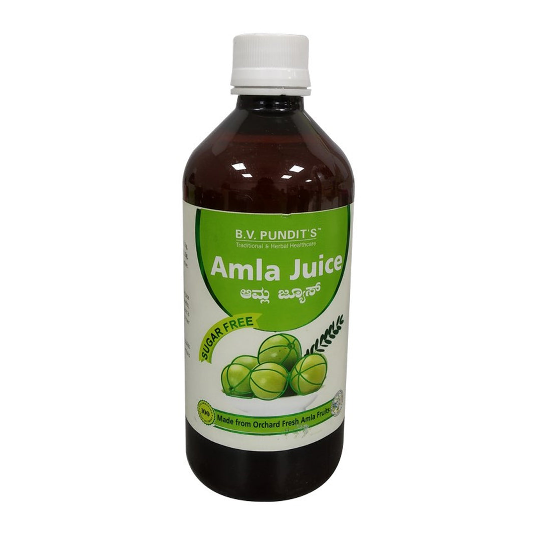Amla Juice (Sugar Free) 500ml – B.V.Pundit’s