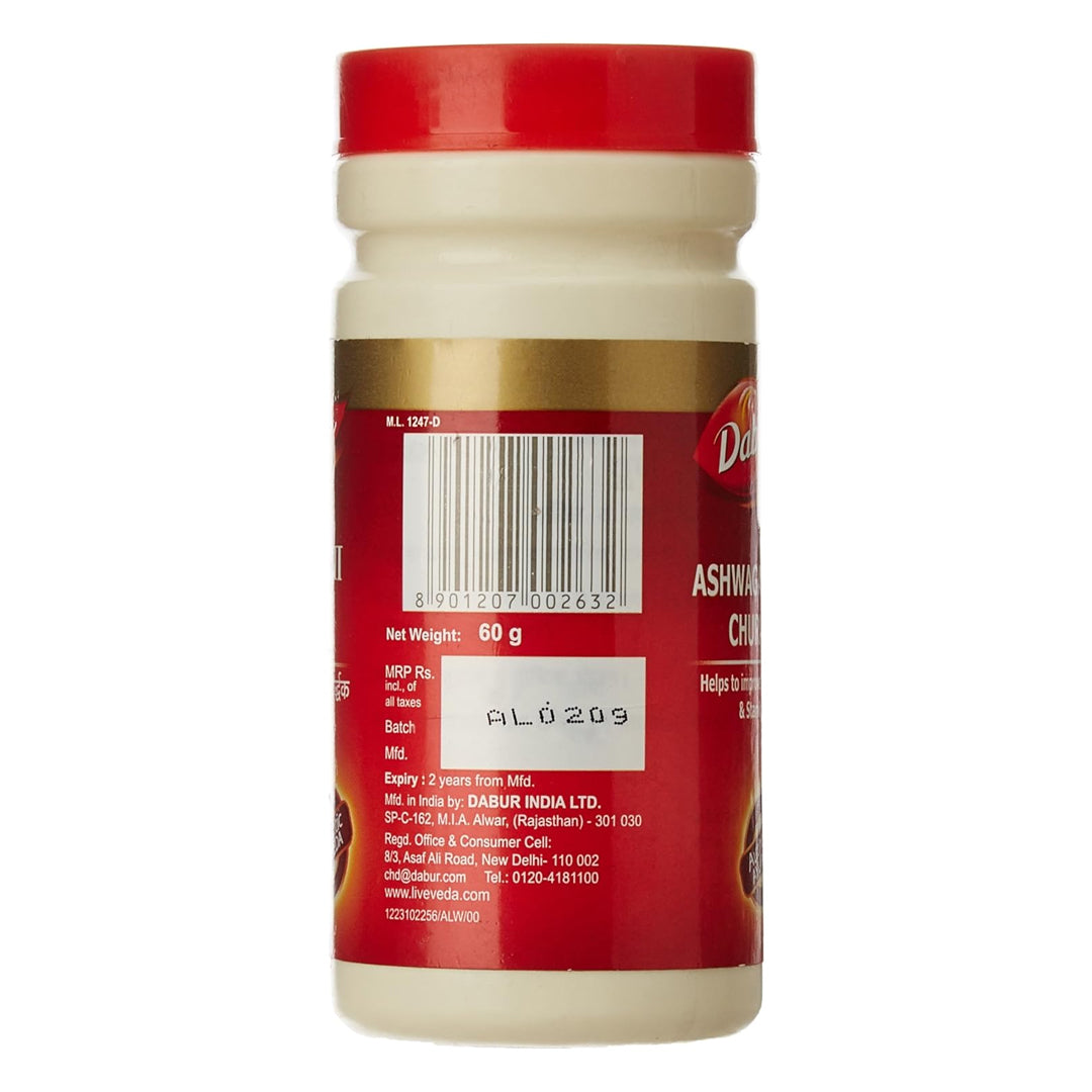 Ashwagandha Churna (60Gm) – Dabur