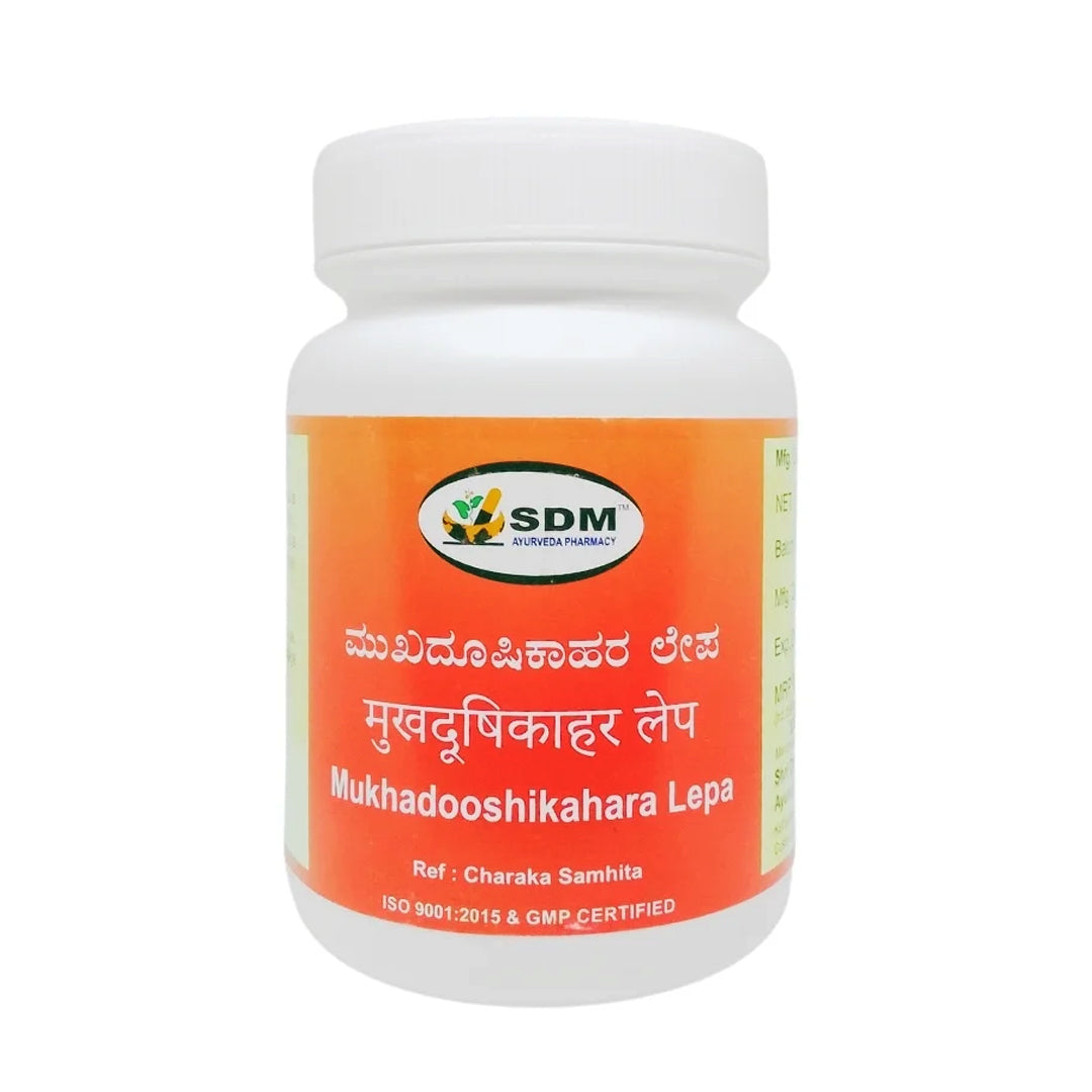 Mukhadooshikahara Lepa (100Gm) – Sdm Ayurveda