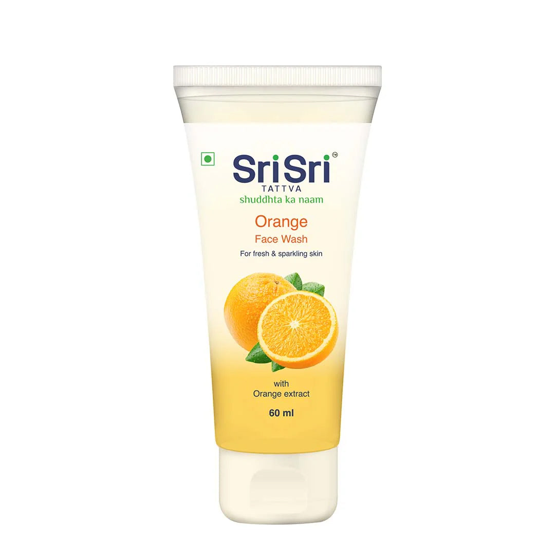 Orange Face Wash (60ml) – Sri Sri Tattva