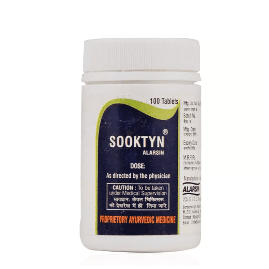 Sooktyn Tablet (100Tabs) – Alarsin