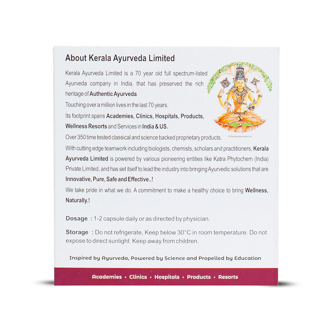 Lumbagest Capsule (10Caps) – Kerala Ayurveda