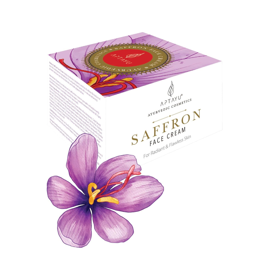 Saffron Face Cream (50Gm) – Aptayu