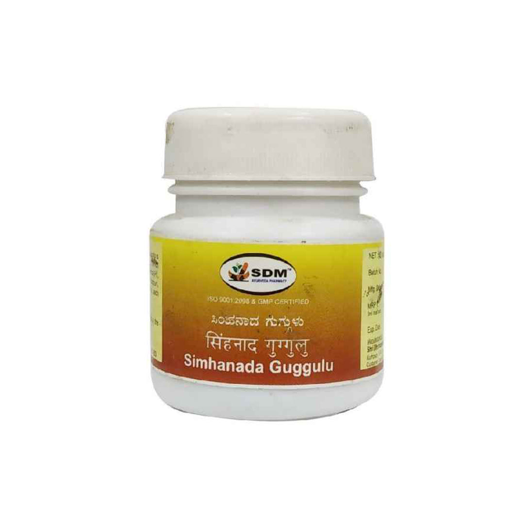 Simhanada Guggulu (100Tabs) – Sdm Ayurveda