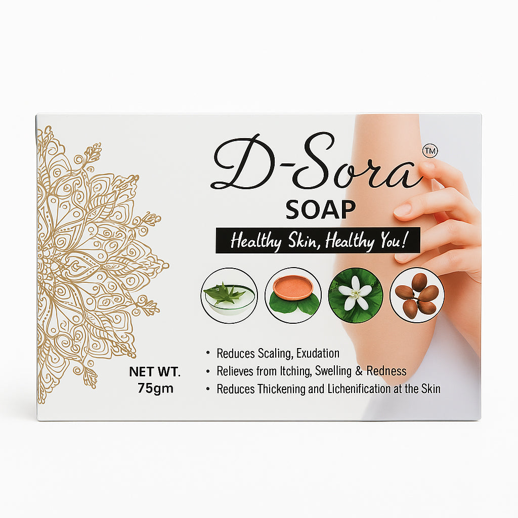 D-Sora Soap (75Gm) - Revinto