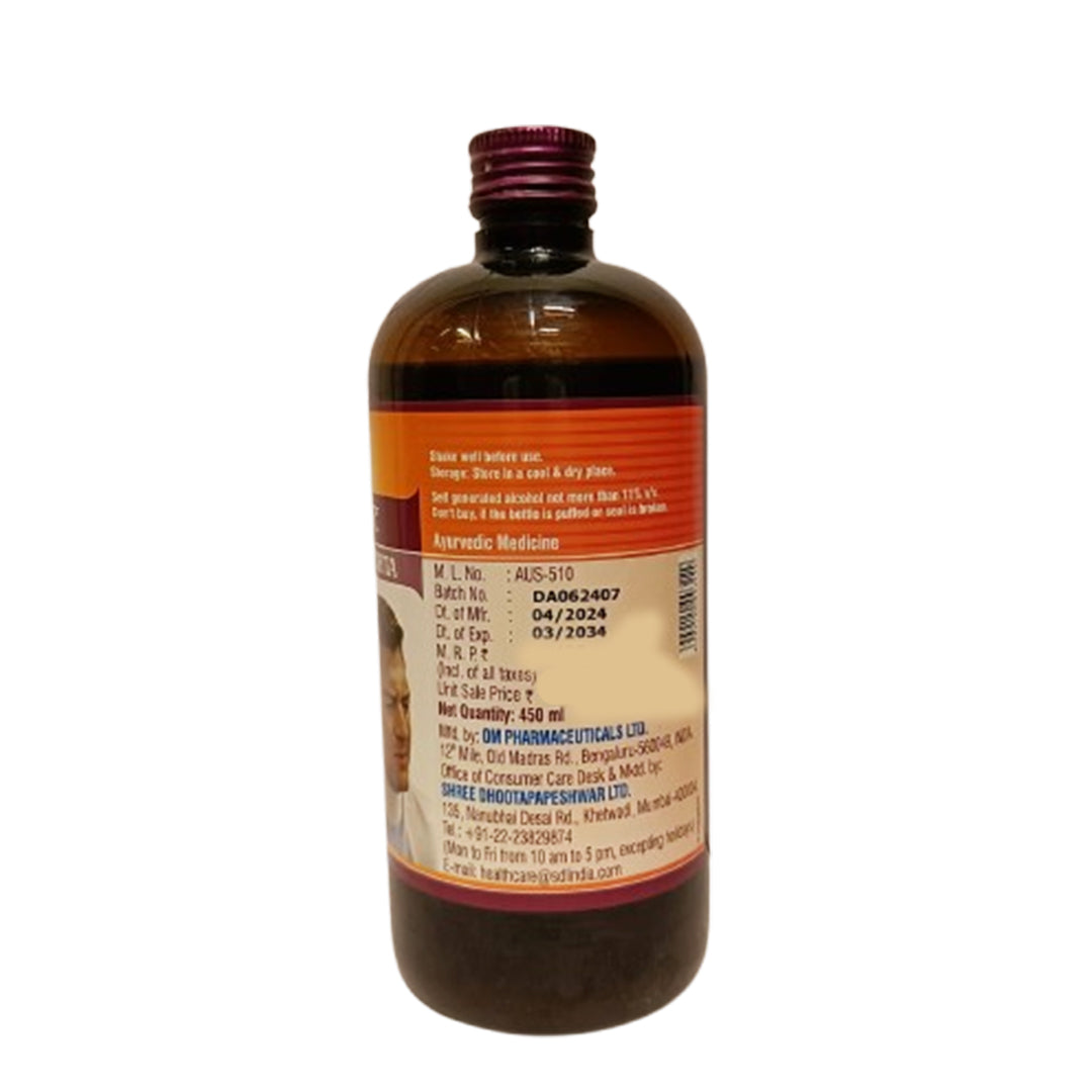 Dashamoolarishta 450ML - Dhootapapeshwar