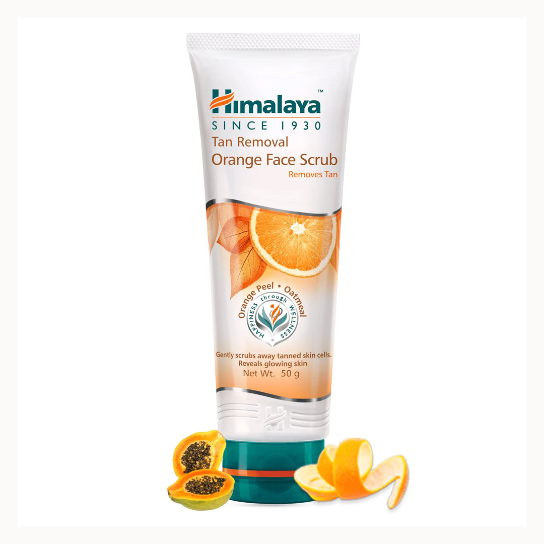 Tan Removal Orange Face Scrub – Himalaya