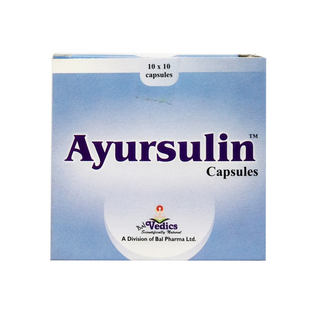 Ayursulin Cap (10Caps) – Bal Vedics