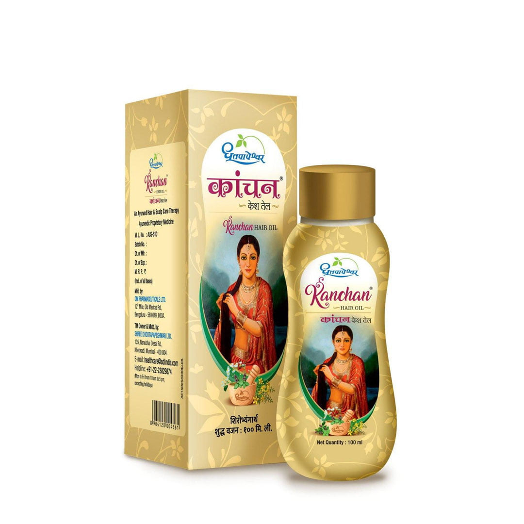 Kanchan Hair Oil - Dhootapapeshwar