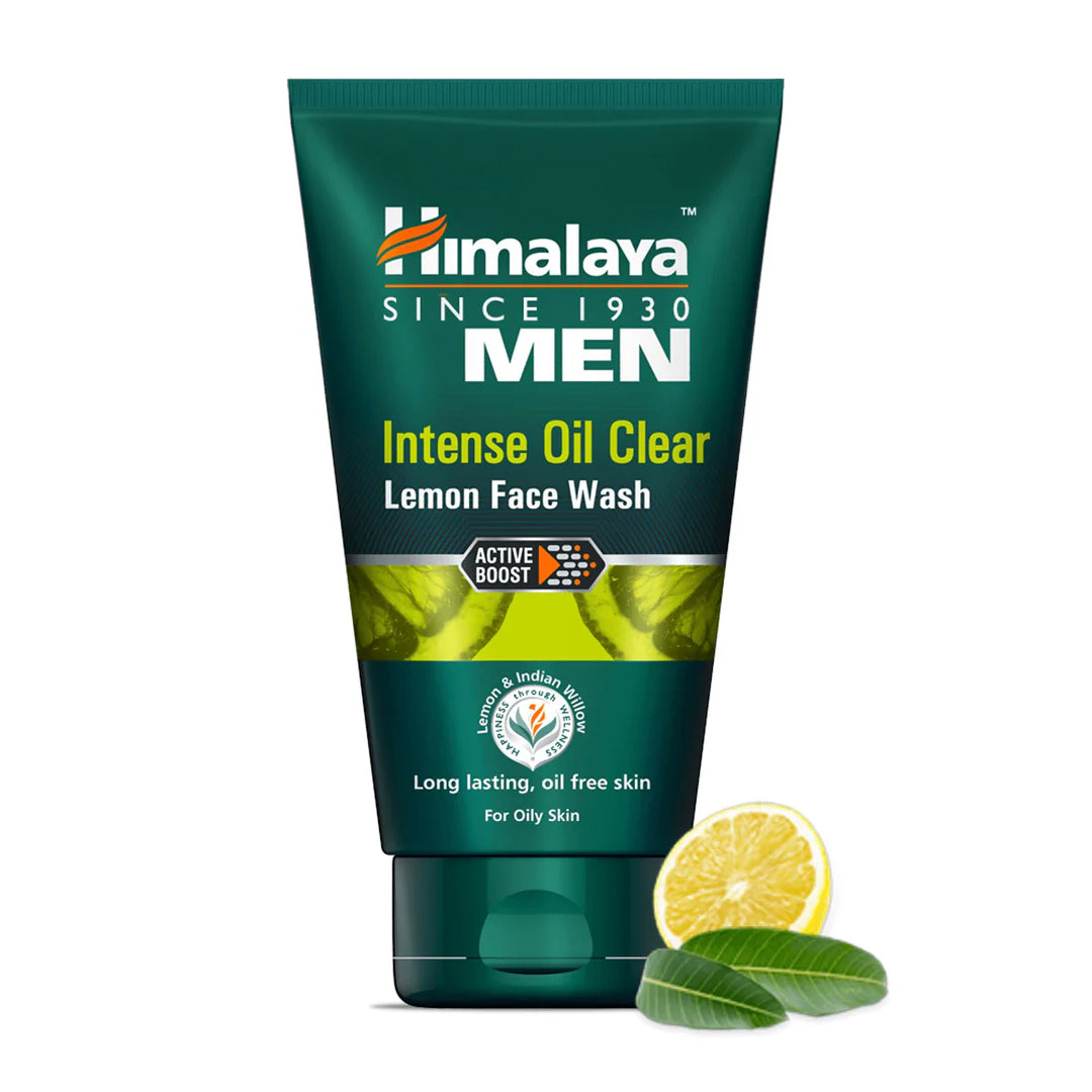 Intense Oil Clear Lemon Face Wash Men – Himalya
