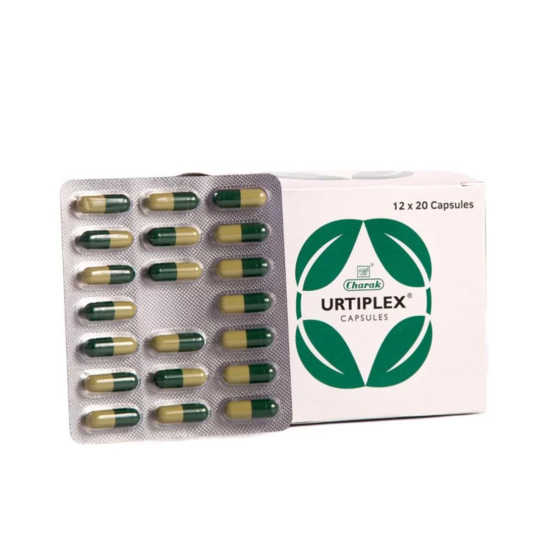 Urtiplex Capsule (20Caps) – Charak Pharma