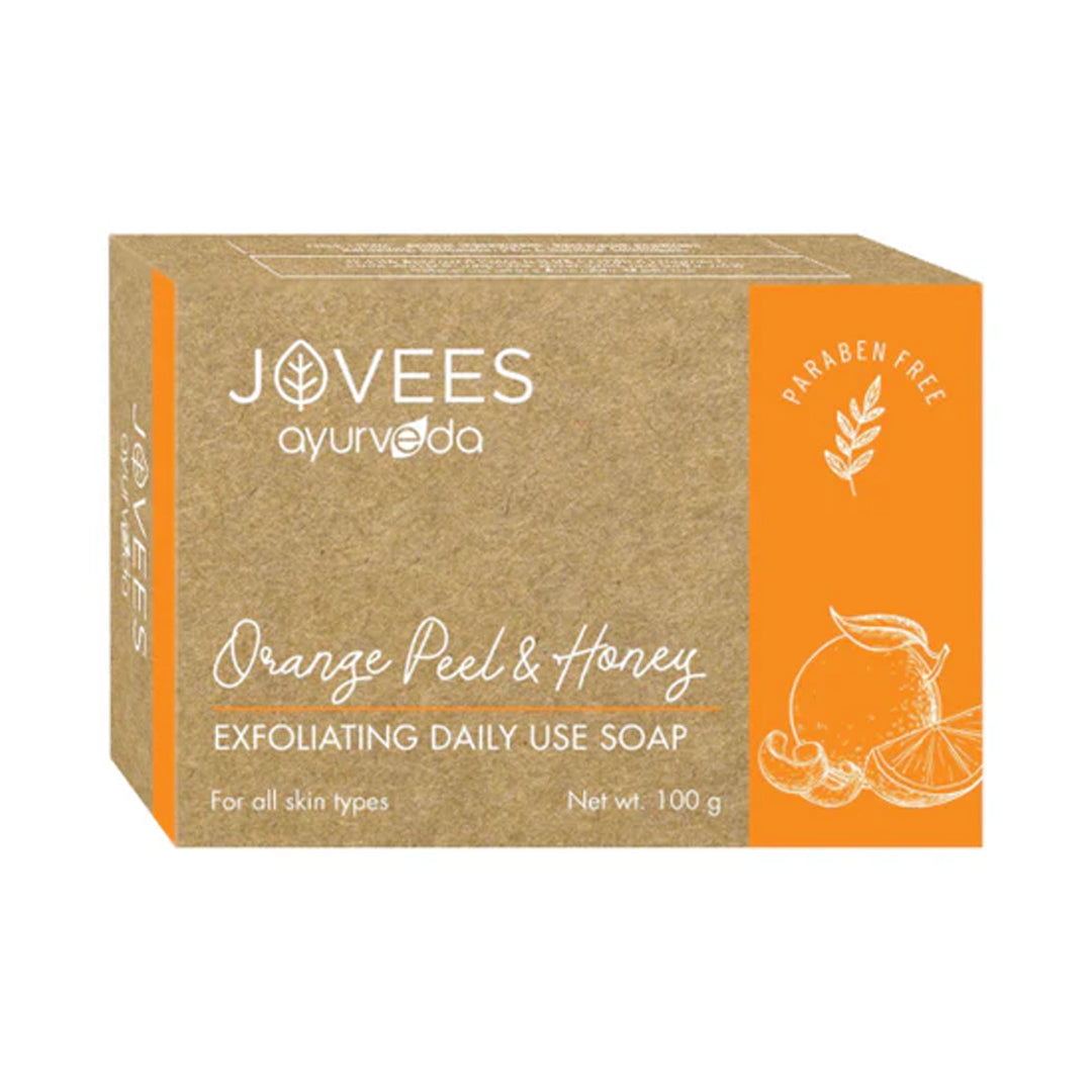 Orangepeel & Honey Soap (100Gm) – Jovees
