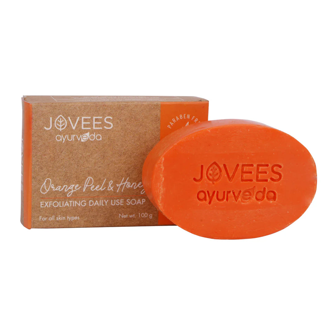 Orangepeel & Honey Soap (100Gm) – Jovees