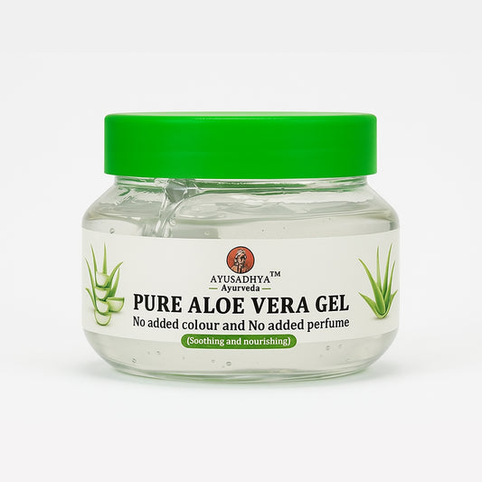 Pure Aloe vera Gel without colour and perfume - AyuSadhya
