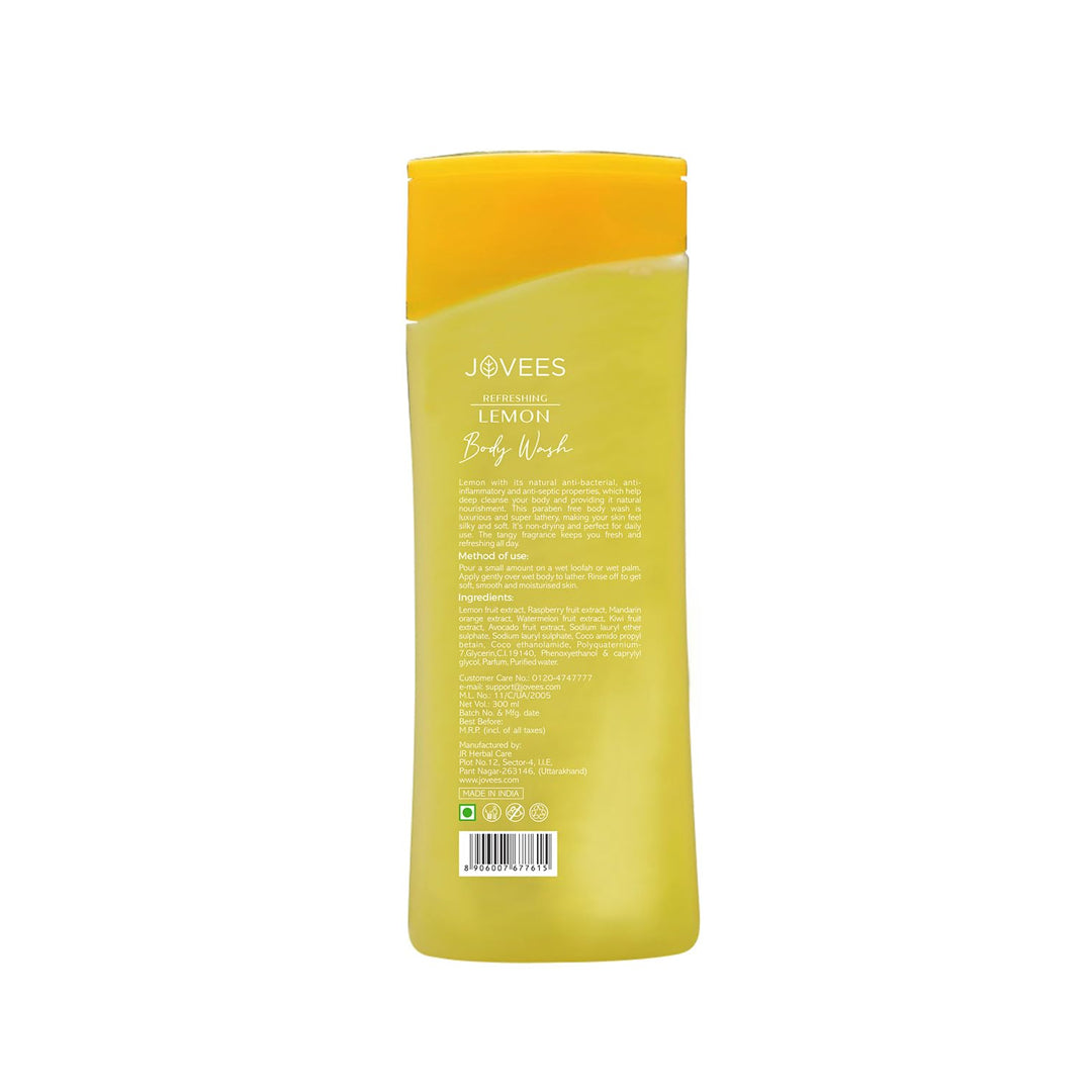Lemon Body Wash (300ml) – Jovees