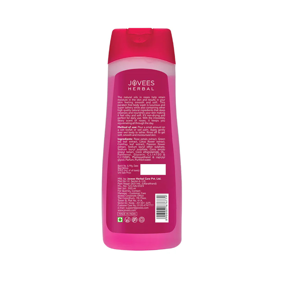 Rose Body Wash (300ml) – Jovees