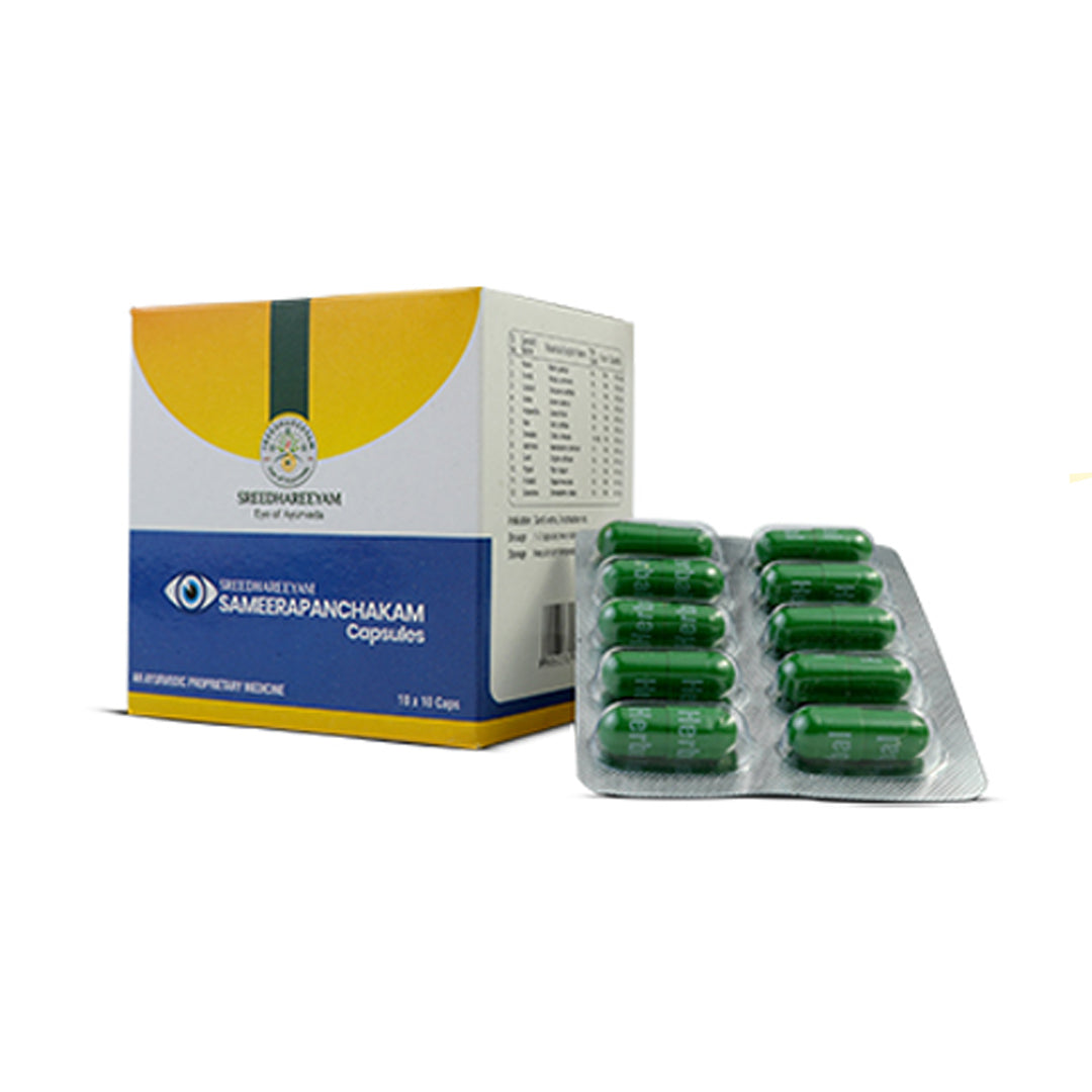 Sameerapanchakam Capsules (100's) - Sreedhareeyam