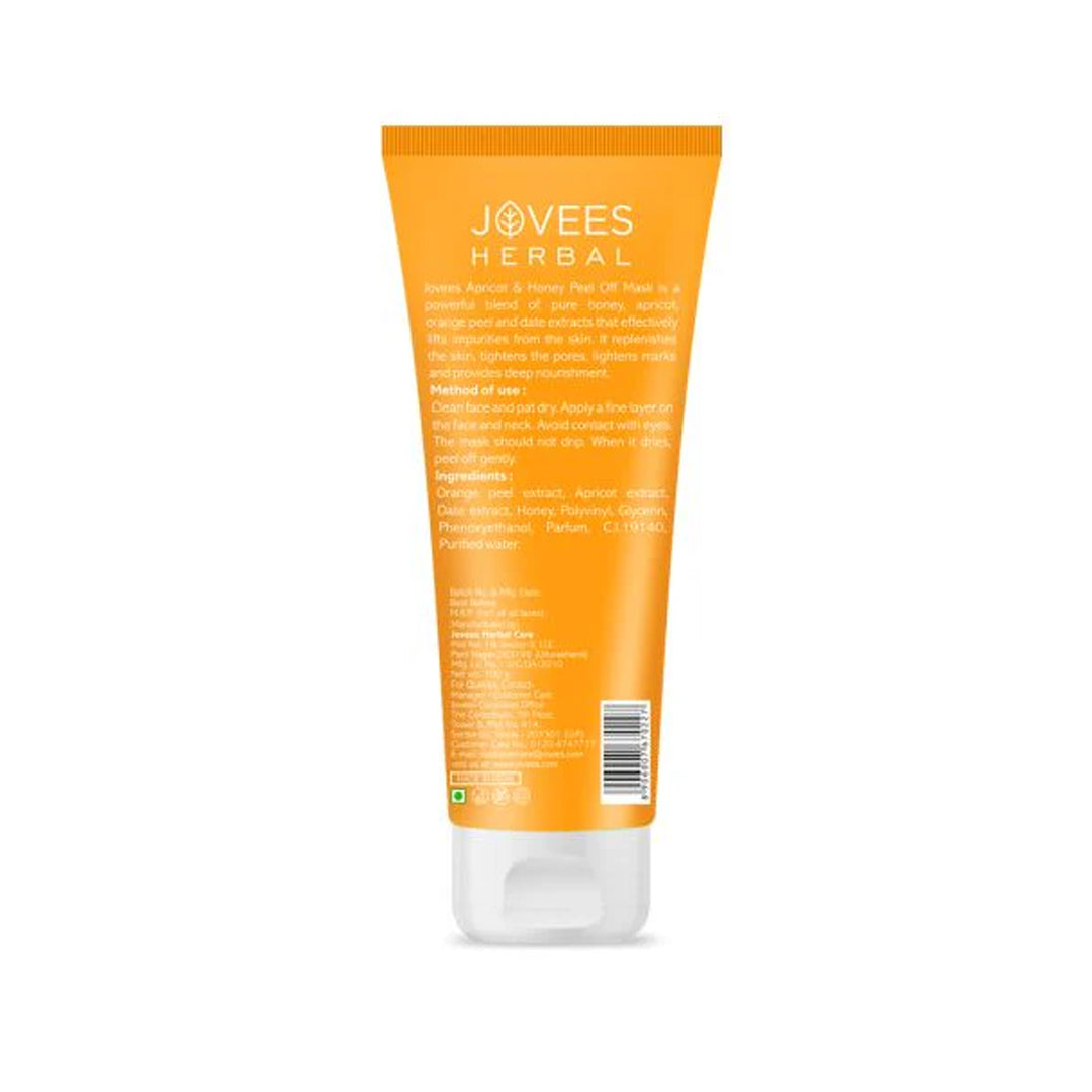 Apricot & Honey Peel Off Mask (100Gm) – Jovees