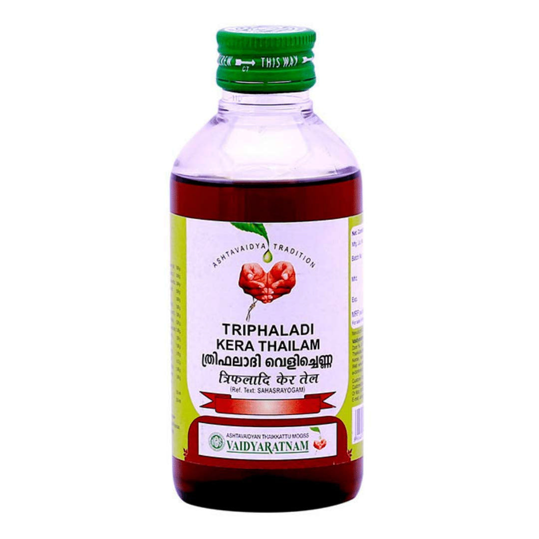 Triphaladi Taila (200ml) – Vaidyaratnam