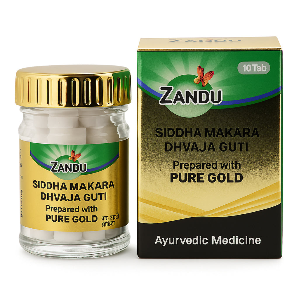 Siddha Makara Dhvaja Guti (10Tabs) – Zandu Pharma