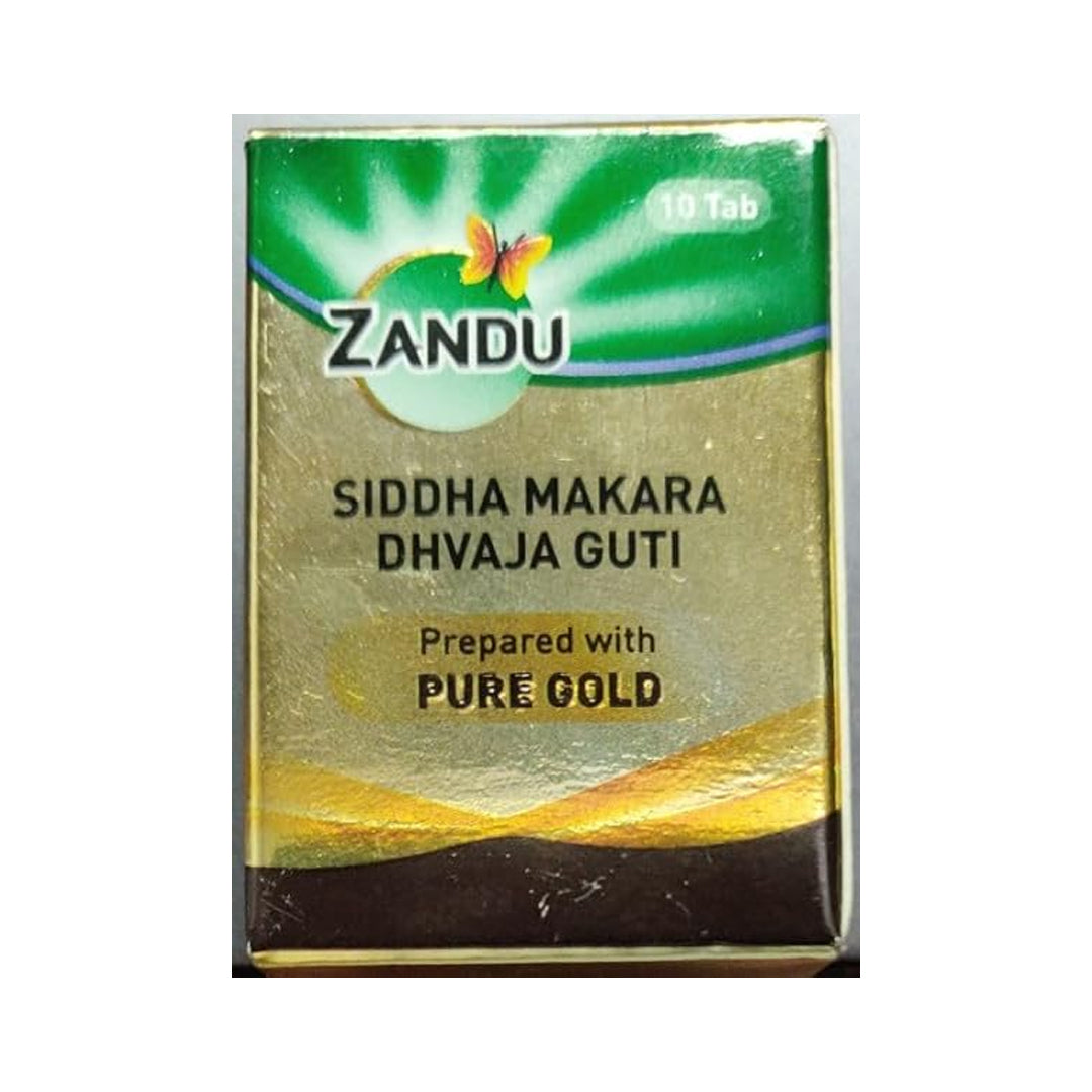 Siddha Makara Dhvaja Guti (10Tabs) – Zandu Pharma