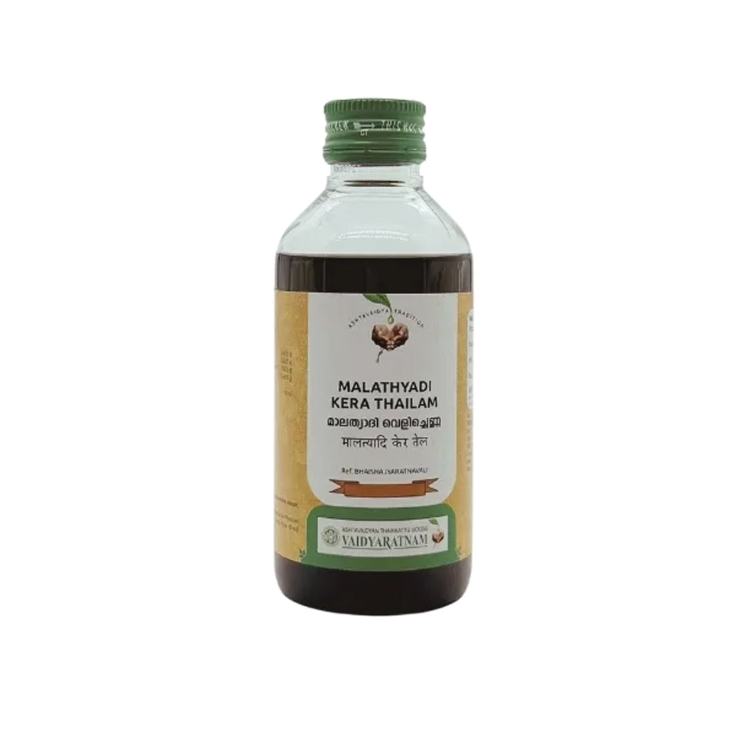 Malathyadi Kera Thailam (200ml) – Vaidyaratnam