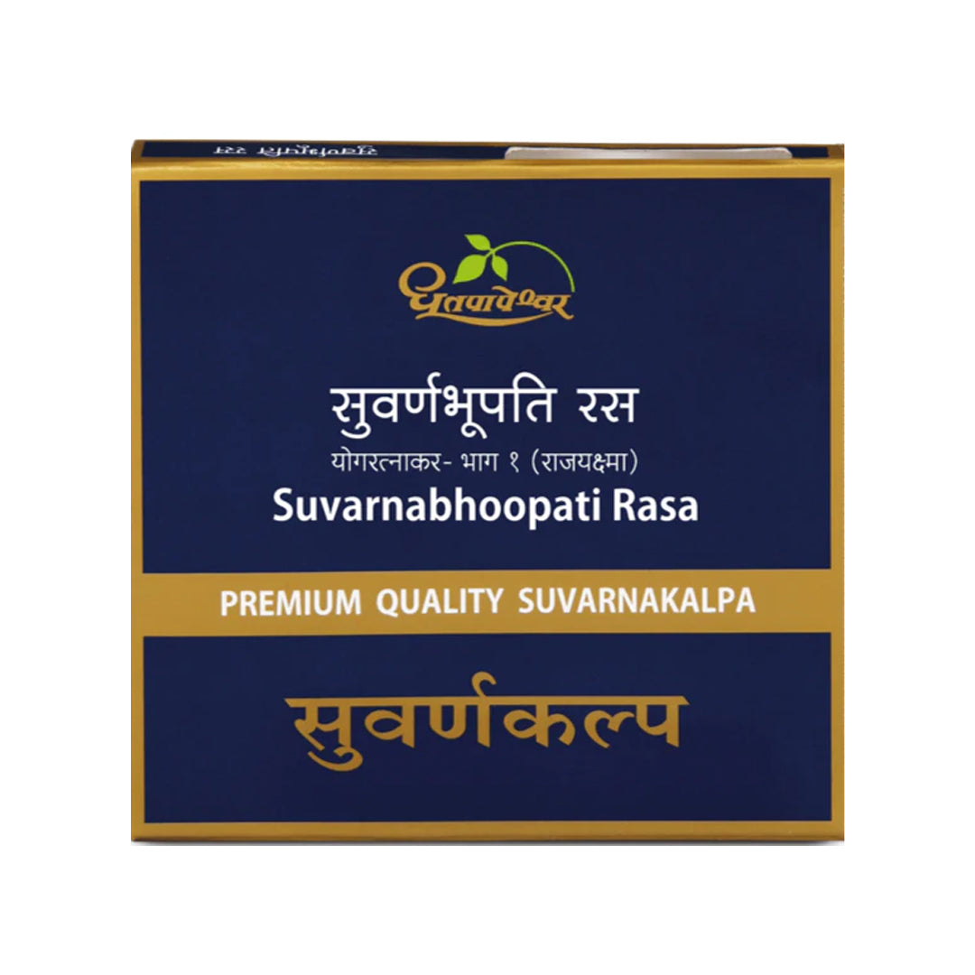 Suvarnabhoopati Rasa 30Tab (Premium Quality) - Dhootapapeshwar