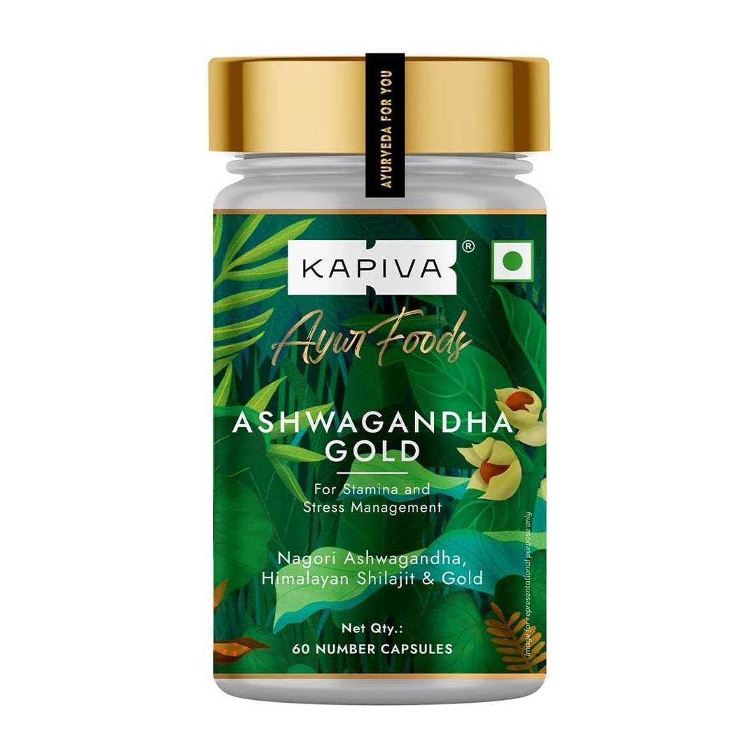 Ashwagandha Gold Capsules (30Caps) – Kapiva