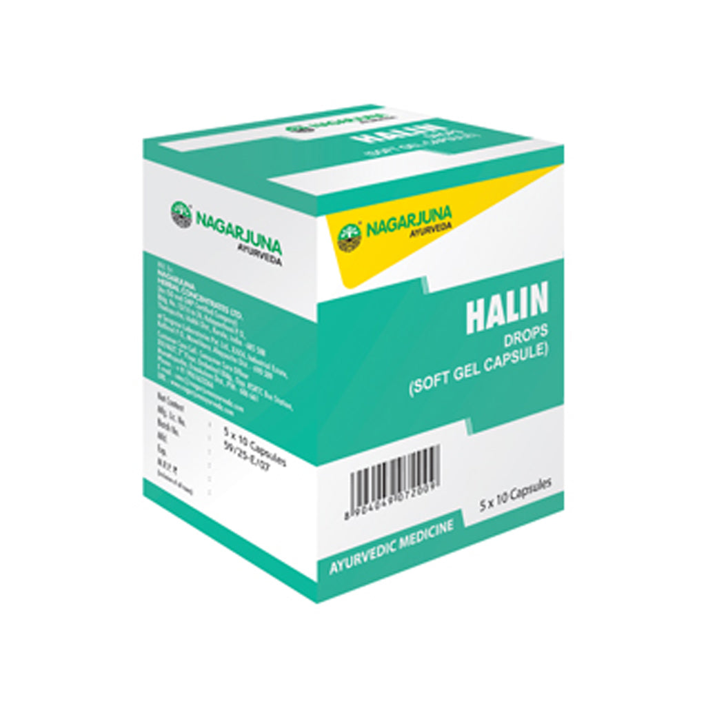 Halin Drops Capsules (10's) – Nagarjuna
