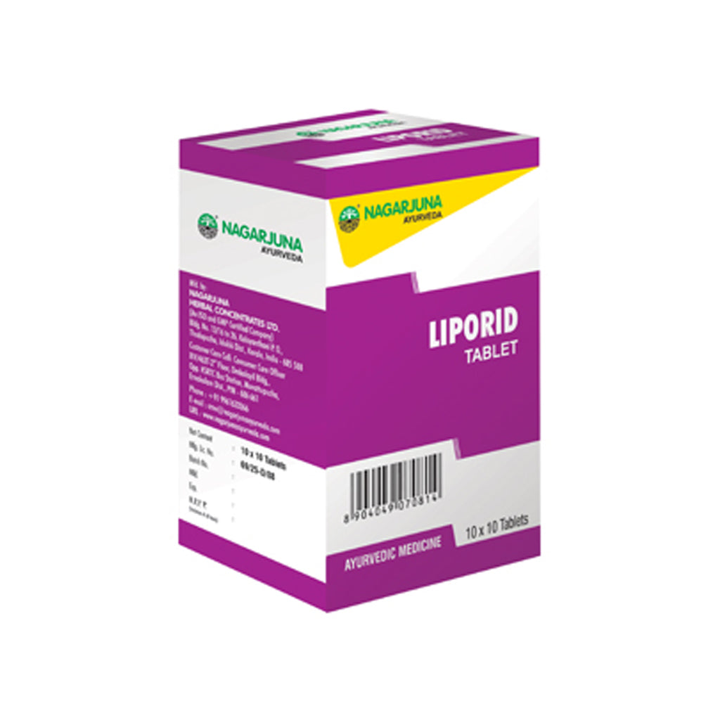 Liporid Tablets (100's) – Nagarjuna