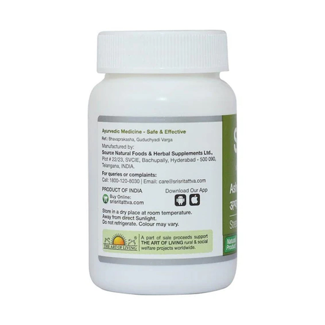 Sri Sri Tattva Ashwagandhadi Stress Reliever (60 Tabs) – 500mg