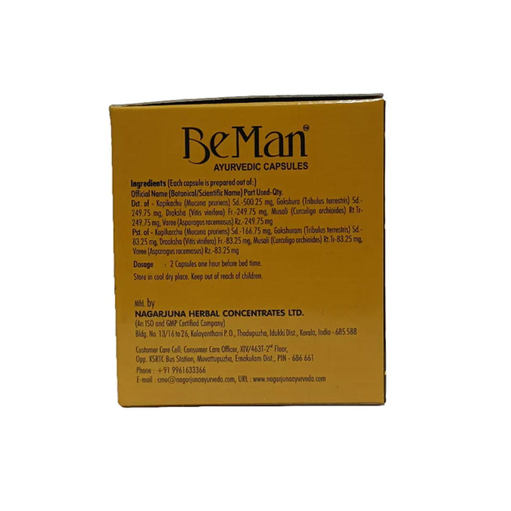 Be Man Capsules (10's) - Nagarjuna
