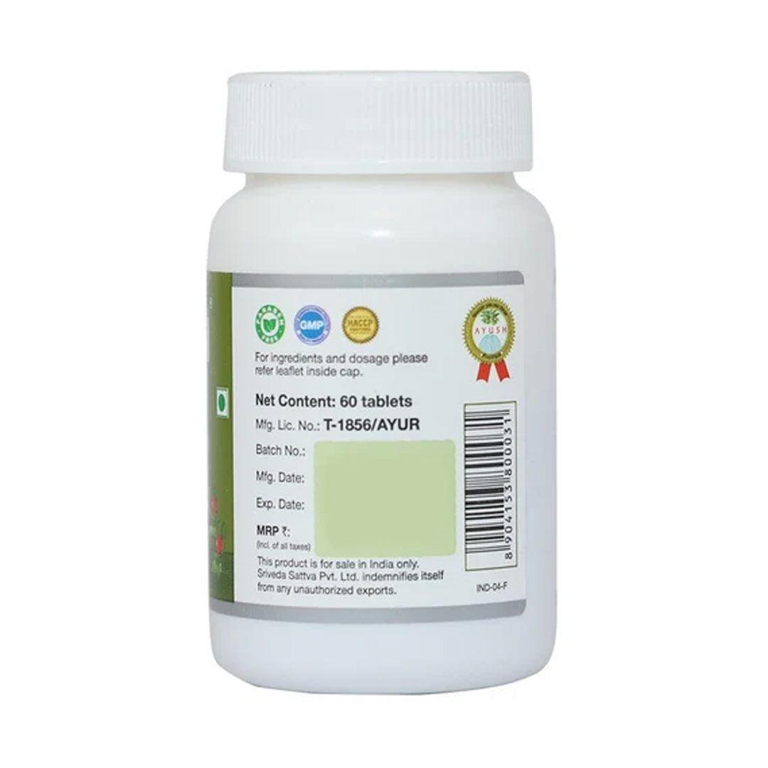 Sri Sri Tattva Ashwagandhadi Stress Reliever (60 Tabs) – 500mg